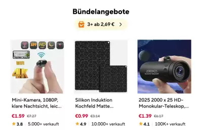 AliExpress Flugblatt Seite 1