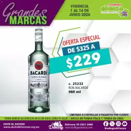 Folleto Bodegas Alianza Página 1