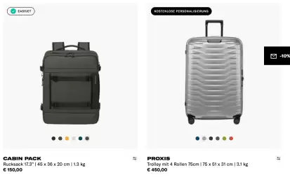 Samsonite Flugblatt Seite 4