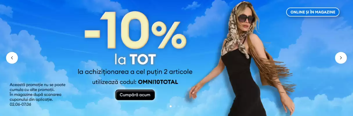 Sinsay (valid până la 7-06)