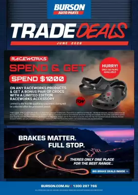 Burson Auto Parts catalogue