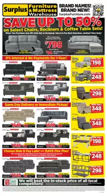 Surplus Furniture (valid until 14-06)