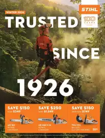 STIHL catalogue Page 1