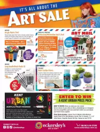 Eckersley's Art & Craft catalogue Page 1
