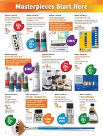 Eckersley's Art & Craft catalogue Page 2