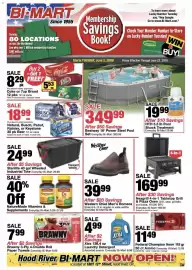 Bi-Mart weekly ad Page 1