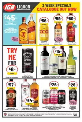 IGA Liquor (valid until 16-06)