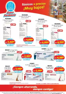 Farmacias Guadalajara (válido hasta 15-06)