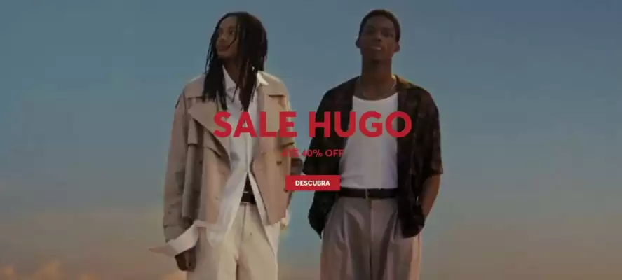 Hugo Boss (válido até 2-07)