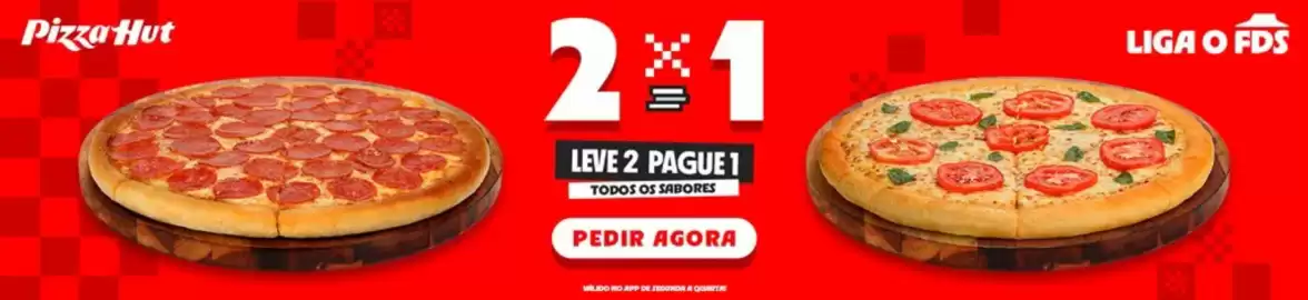 Catálogo Pizza Hut Página 1