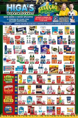 Folheto Higa's Supermercado