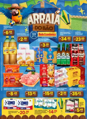 Catálogo Rede Econômica de Supermercados (válido até 15-06)