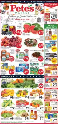 Pete's Fresh Market (valid until 9-06)