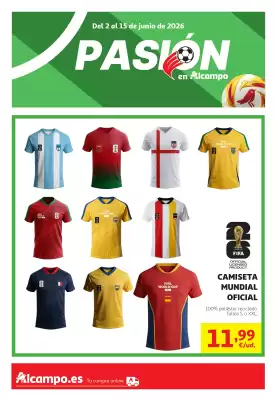 Alcampo | Pasión (válido hasta el 15-06)