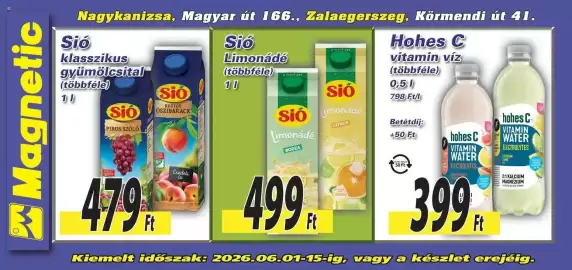 Magnetic akciós újság Oldal 1