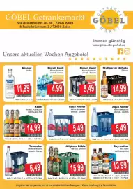 Getränke Göbel Prospekt Seite 1