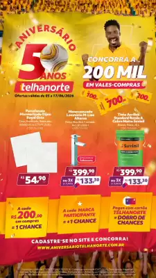 Telhanorte (válido até 17-06)