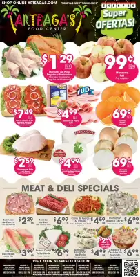 Arteagas Food Center (valid until 9-06)