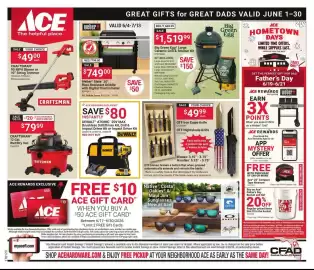 Ace Hardware flyer Page 1