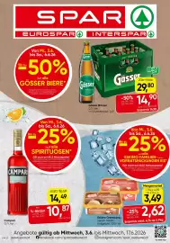Eurospar Flugblatt Seite 1
