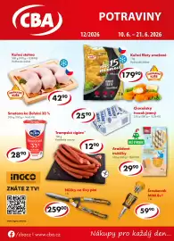 CBA leták | Potraviny Strana 1