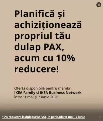 Ikea (valid până la 7-06)