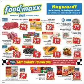 Foodmaxx weekly ad Page 1