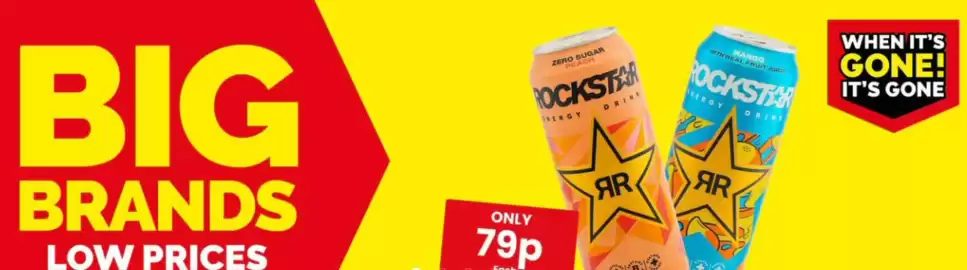 Poundstretcher leaflet Page 1