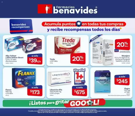 Farmacias Benavides (válido hasta 30-06)