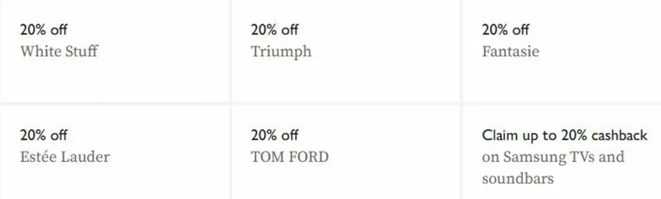 John Lewis catalogue (valid until 24-06)
