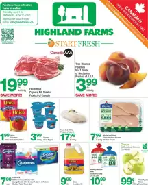 Highland Farms flyer Page 1