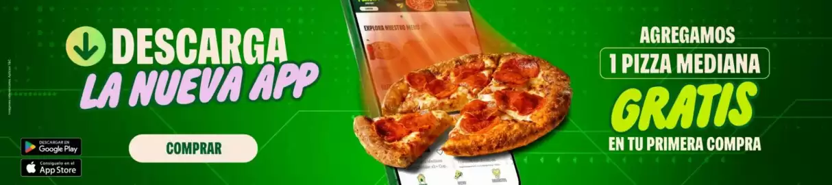 Catálogo Papa John's Página 1