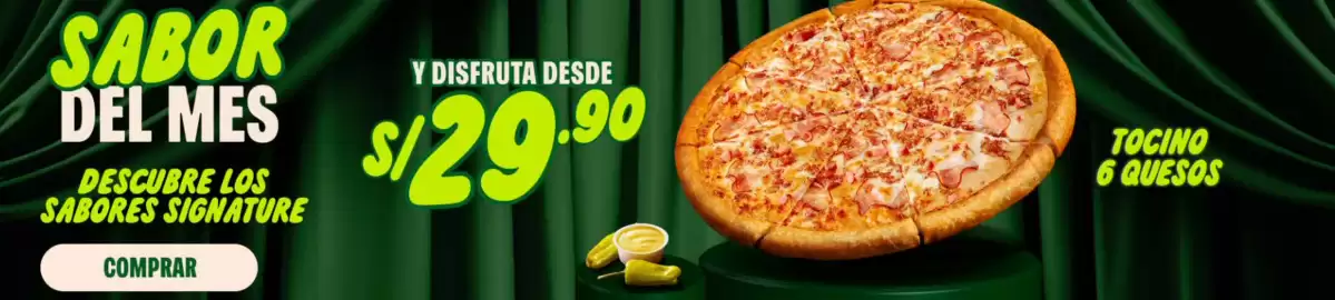 Catálogo Papa John's Página 2