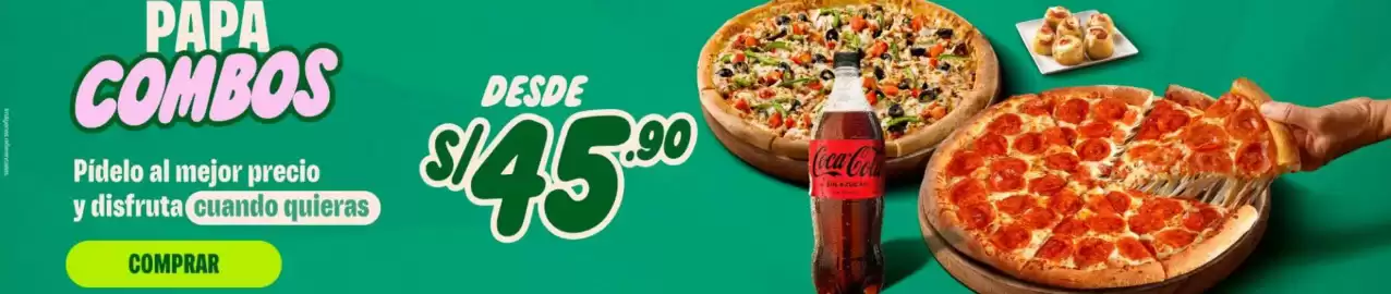Catálogo Papa John's Página 3