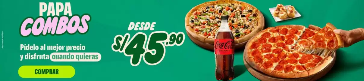 Catálogo Papa John's Página 5