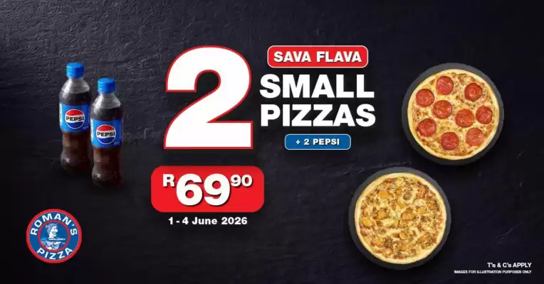 Roman's Pizza (valid until 4-06)