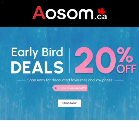 Aosom (valid until 2-07)