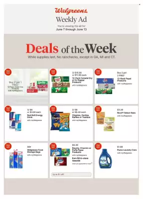 Walgreens weekly ad