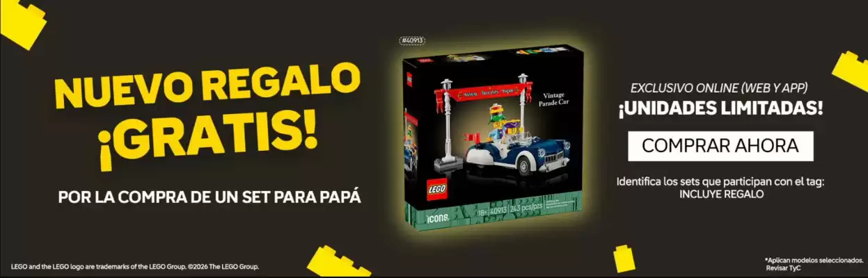 LEGO (válido hasta 30-06)