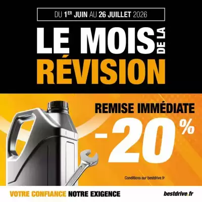 Bestdrive (valable jusqu'au 26-07)