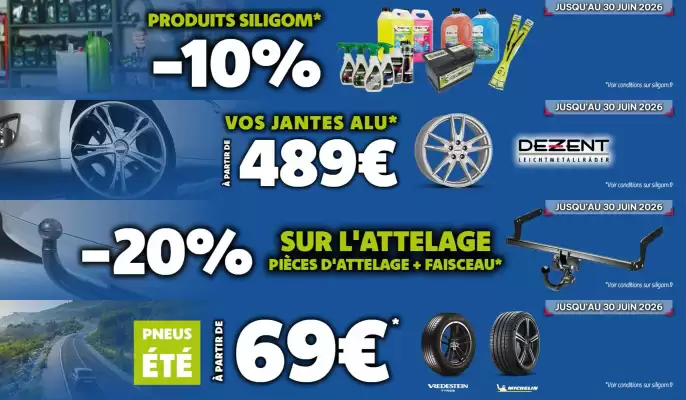 SiliGom (valable jusqu'au 30-06)