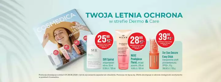 Apteka Cosmedica gazetka Strona 1