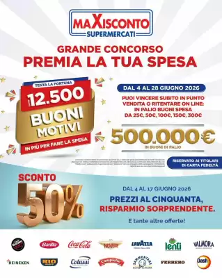 Maxisconto (valido fino al 17-06)