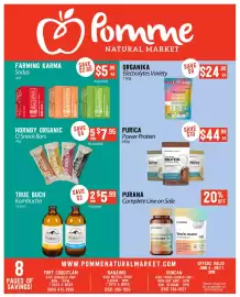 Pomme Natural Market flyer Page 1