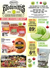 Foodsmiths flyer week 23 Page 1