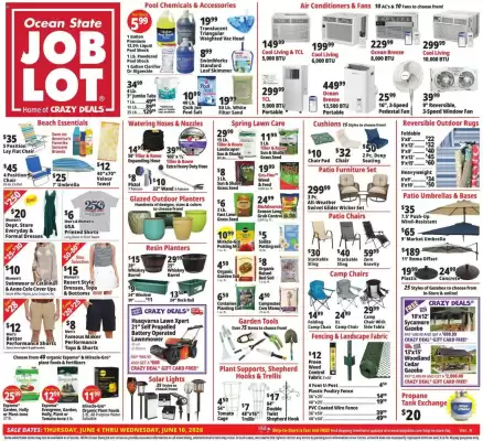 Ocean State Job Lot flyer