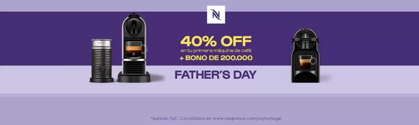 Catálogo Nespresso (válido hasta 30-06)