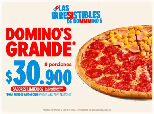 Domino's Pizza (válido hasta 30-06)