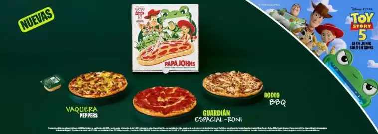 Catálogo Papa John's Página 1