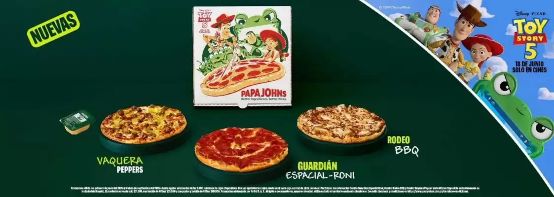Papa John's (válido hasta 30-06)